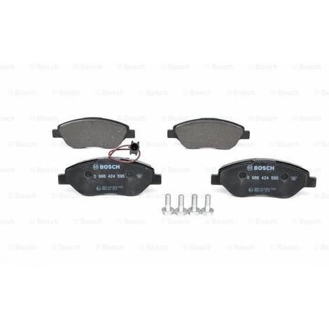 Bosch BP337 Plaquettes de frein - avant - ECE-R90 - 1 jeu de 4 plaquettes (1/2)