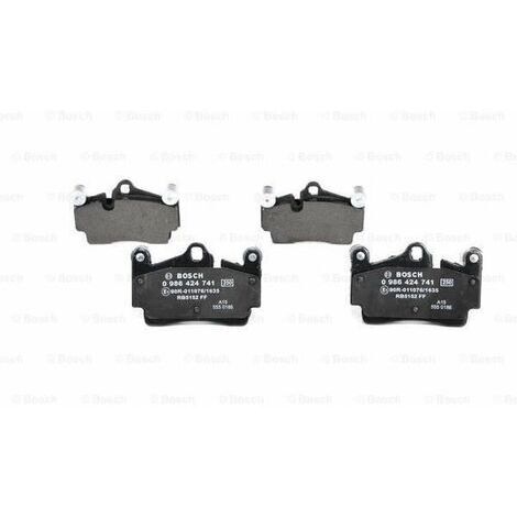 Bosch BP450 Plaquettes de frein - arrière - ECE-R90 - 1 jeu de 4 plaquettes (1/2)