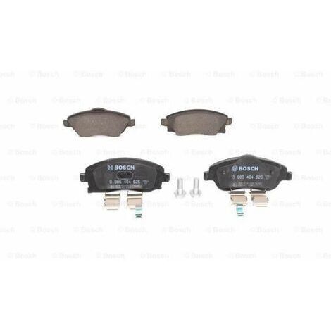 Bosch BP281 Plaquettes de frein - avant - ECE-R90 - 1 jeu de 4 plaquettes (1/2)