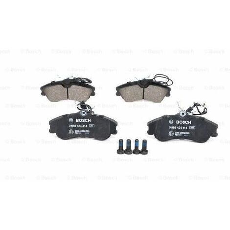 Bosch BP204 Plaquettes de frein - avant - ECE-R90 - 1 jeu de 4 plaquettes (1/2)