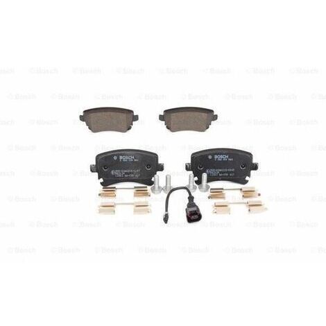 Bosch BP1018 Plaquettes de frein - arrière - ECE-R90 - 1 jeu de 4 plaquettes (1/2)