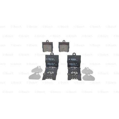 Bosch BP260 Plaquettes de frein - arrière - ECE-R90 - 1 jeu de 4 plaquettes (1/2)