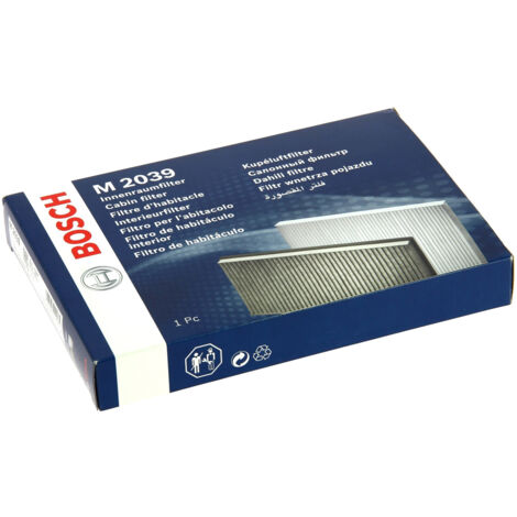 Bosch M2039 - Filtre d'habitacle standard - filtre à poussière et à pollen (1/2)