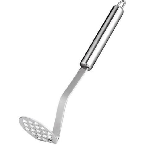 Trituradora de patatas - Trituradora de patatas de acero inoxidable - Utensilios de cocina - Utensilios de cocina de acero inoxidable eficientes - Trituradora de patatas fácil de hacer (1/4)