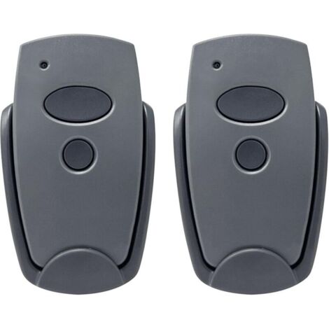 Set di 2 telecomandi universali per porte da garage 868 MHz compatibili con Marantec Digital 302, 304, 382, 384, 313, 321, 323, 131 (1/4)
