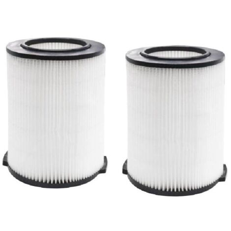 Confezione da 2 filtri di ricambio standard per aspirapolvere VF4000 per liquidi e solidi. Compatibili con gli aspiratori da officina Ridgid 72947 da 5 a 20 galloni. Compatibile anche con il modello C (1/5)