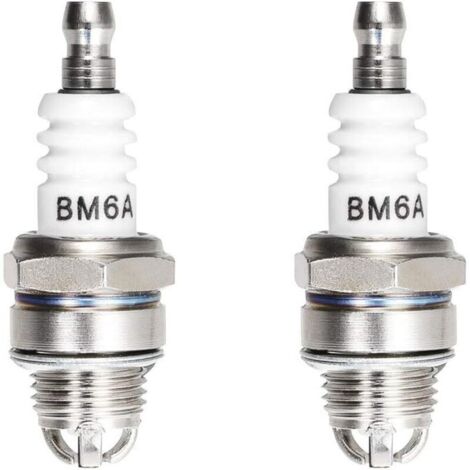 Candela di accensione a 3 elettrodi BM6A, sostituzione per candela di accensione M7/L7T/CJ8, 2 pezzi (1/4)