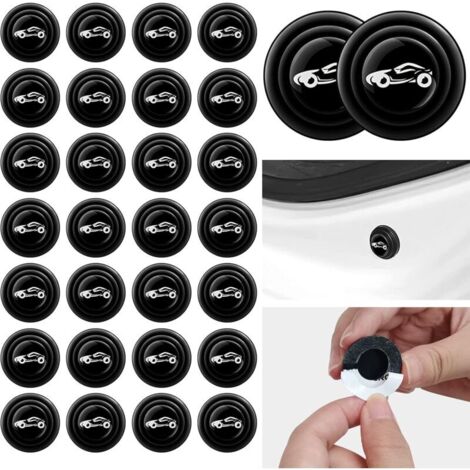 Confezione da 30 pellicole protettive universali per portiere auto, in PVC, antiurto, autoadesive, antiurto (1/4)