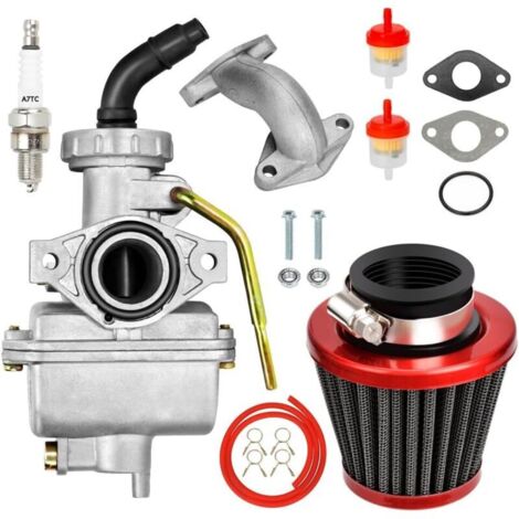 Kit carburatore PZ20 per dispositivo di raffreddamento Tao Tao 125cc 110cc 90cc 70cc 50cc Kazuma Baja Cina ATV Quad SunL NST Roketa Loncin Lifan XR80 CRF70 4 tempi Kart Dirt Bike (1/4)