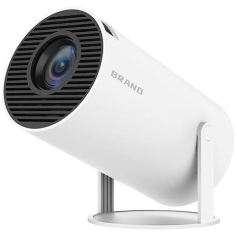 [2025 Android 11.0] Proiettore HD 720P nativo compatibile con 4K 1080P, proiettore portatile da 12.000 lumen, Wi-Fi 6, Bluetooth, correzione automatica della distorsione trapezoidale, mini proiettore (1/4)