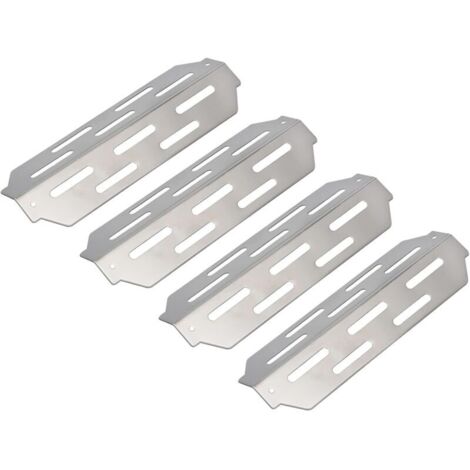 Deflettore di calore 304 per Weber Genesis II 410, piastra riscaldante da 12,5" per Weber GS4 Genesis II/LX serie 400, Genesis II E410/S410, II E435/S435, II LX S40/E40, II LX SE44 0 per Weber 66041,