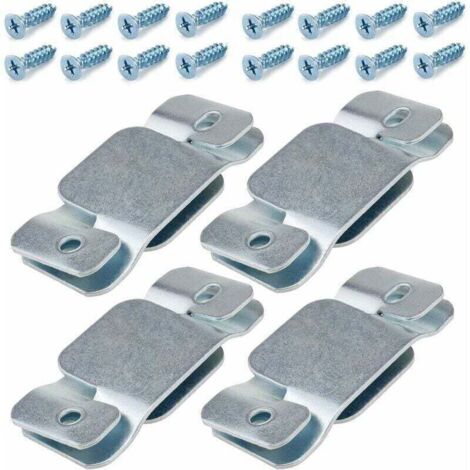 Connettore universale per divano in acciaio inox, 8 pezzi, connettore per divano grande, connettore per mobili, staffe di bloccaggio per divano (1/3)