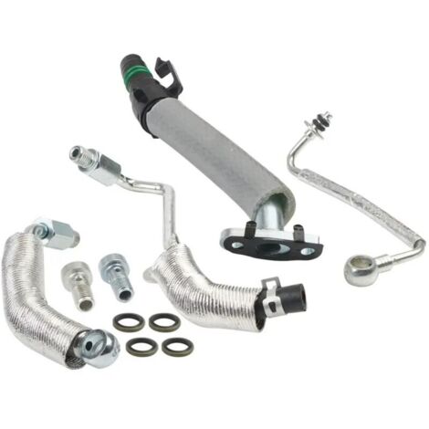 Set di 4 tubi di scarico e mandata dell'olio turbo compatibili con Cruze Sonic Trax Encore 1.4L per 55568031 55592600 55567067 55587854 (1/4)