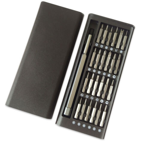 Kit di cacciaviti di precisione magnetici 24 in 1, kit di strumenti di riparazione magnetici di precisione, strumenti di riparazione cacciaviti per PC, laptop, giocattoli elettronici, fotocamera (1/4)