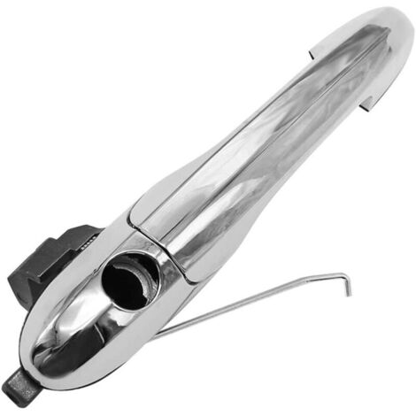Maniglia esterna cromata destra (lato guida) per Fiat 500 735592012 (1/4)