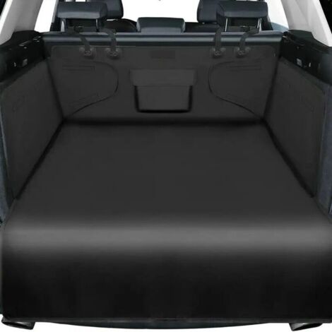 Protezione universale impermeabile e resistente per bagagliaio auto per cani con protezione laterale, protezione per bagagliaio per cani facile da pulire per auto, SUV e camion, 185 x 105 x 37 cm - Ne