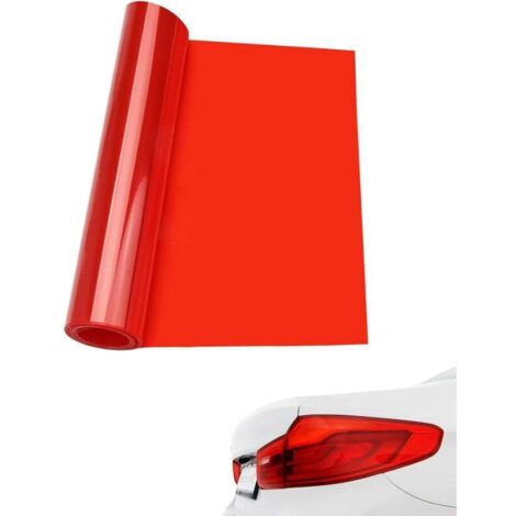 rotoli di pellicola per fari, pellicola oscurante per auto, trasparente, tagliata su misura, adesivo per fari e fanali posteriori, pellicola in vinile colorato, pellicola colorata per fanali posterior (1/4)