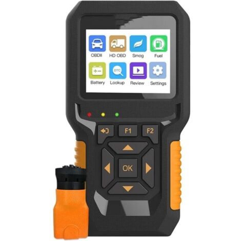 NC601 12V 24V Benzina e Diesel OBD2 Scanner di codici Strumento di riparazione del motore Lettura ed eliminazione dei dati Decoder di guasti per camion Diagnostica