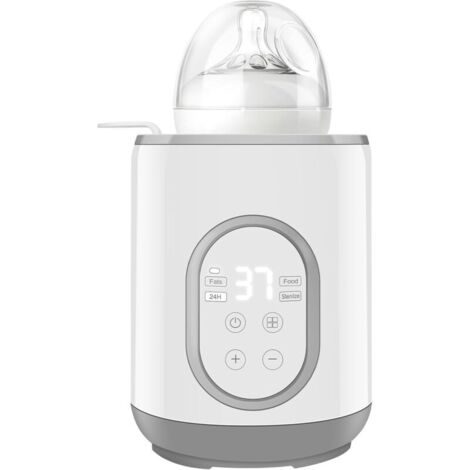 Scaldabiberon, scaldabiberon elettrico rapido 8 in 1, con funzione di sterilizzazione/temporizzazione/controllo della temperatura, per il riscaldamento degli alimenti per bambini. (1/4)