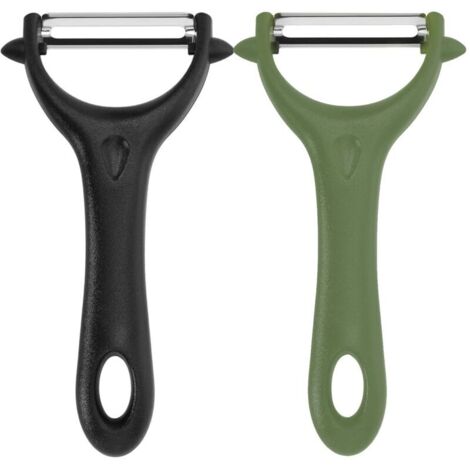 Pelapatate universale, pelapatate in acciaio inox, pelapatate manuale, pelapatate con impugnatura ergonomica, coltello da cucina con lama affilata per frutta e verdura (1/4)