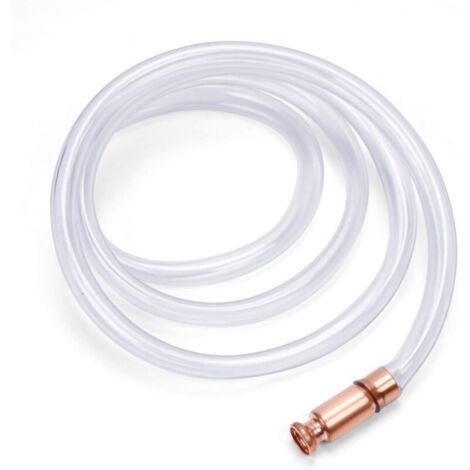 Tubo per salsa ad arco per benzina - 1,8 m - Pompa per salsa ad arco multifunzionale e ultra facile da usare - Valvola di sicurezza da 1/2 pollice per tubo primario - Tubo per salsa ad arco in rame vi (1/4)