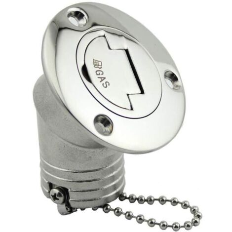Tappo di rifornimento carburante in acciaio inossidabile 316 per yacht (1/4)