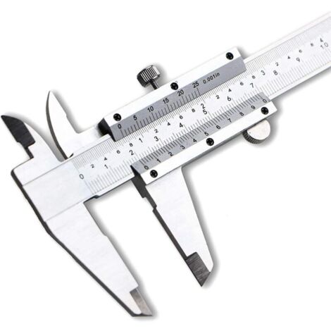 Calibro manuale non digitale da 150 mm (6 pollici), precisione di 0,02 mm (0-6 pollici), micrometro ad alta precisione e durevole. (1/4)