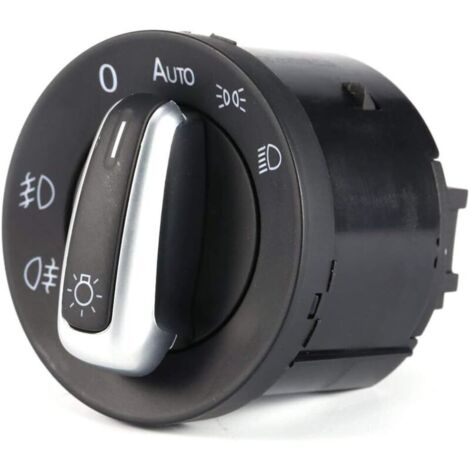 Adatto per interruttore fari automatico/cromo/Volkswagen/Touran Tiguan Sagitar Gao6 Magotan 5ND941431B (1/3)