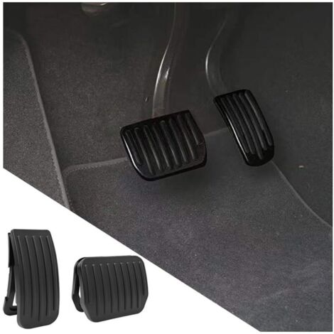 Adatto per accessori di modifica degli interni del pedale dell'acceleratore e del freno della Tesla Model 3: protezione in alluminio (1/4)