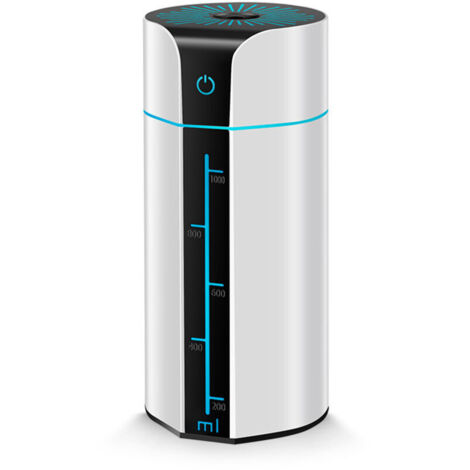 Umidificatore - Umidificatore con spegnimento automatico, 8,9 x 9,94 x 20,5 cm. Umidificazione silenziosa ed efficiente. Spruzzatore per cameretta dei bambini, ideale per un uso rilassante in qualsias