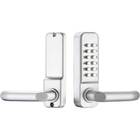 Maniglia con codice, serratura con codice meccanico resistente alle intemperie, combinazione con codice da 1 a 11 cifre, password di sicurezza, serratura con codice, serratura con combinazione meccani (1/4)