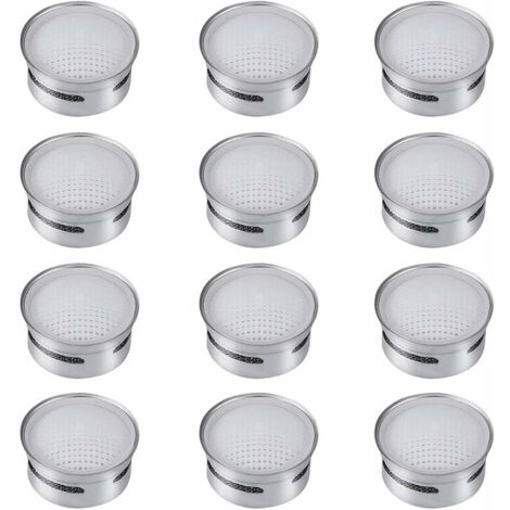 Aeratori per rubinetti in acciaio inossidabile M22 M24 Aeratore per acqua per rubinetto Filtro per rubinetto a risparmio idrico Parti di ricambio Accessori per testa del rubinetto del bagno della cuci (1/4)