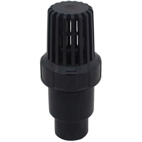 Valvola di fondo, valvola di non ritorno a sfera, aspirazione 25, 32, 40 mm, valvola di non ritorno con filtro in PVC per pompa per piscina (diametro interno 32 mm) (1/4)