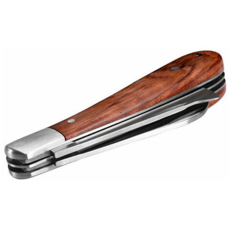 Coltello da innesto - Coltello da innesto pieghevole - Coltello da giardino - Coltello da innesto pieghevole per potatura - Coltello da innesto a doppia lama - Coltello da innesto per giardinaggio - A (1/4)