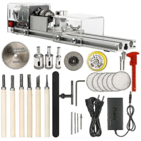 Mini utensile per tornio, fai da te, rettifica di perline, set di utensili rotanti