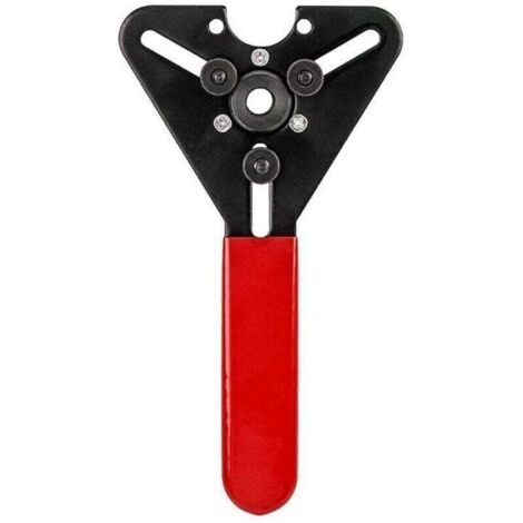 Kit di attrezzi per la rimozione della frizione del compressore dell'aria condizionata, attrezzo per il bloccaggio della frizione del condizionatore d'aria, set di attrezzi per l'estrazione del mozzo (1/4)
