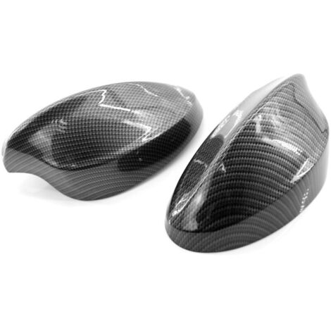 Set di 2 calotte di ricambio per specchietti retrovisori per BMW Serie 3 E90 E91 2005-2007 OEM 51167135098 51167135097 (1/4)