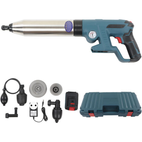 Sturalavandini elettrico ad alta pressione, batteria al litio da 2000 mAh, pulitore per scarichi per impieghi gravosi, spina europea 110-220 V.