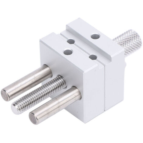 Mini morsa di precisione regolabile, diametro massimo di serraggio 30 mm, ideale per la lavorazione dei metalli, la creazione di gioielli, l'artigianato e l'elettronica. (1/4)