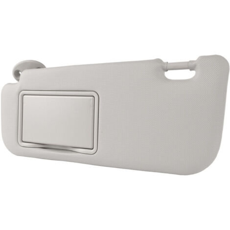 Parasole per auto lato guidatore sinistro, resistente, grigio ad alta durezza con specchietto di cortesia, ricambio per Levin Corolla 14-19