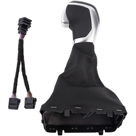 Pomello del cambio automatico a LED MQB per cambio DSG, leva del cambio con avviamento e cablaggio, adatto per R MK7/7.5 2013-2020 con guida a sinistra. (1/4)