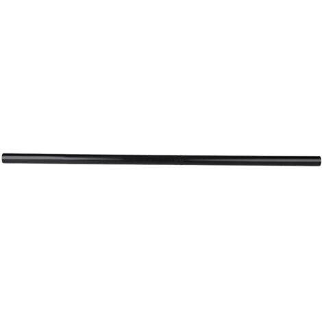 Manubrio piatto da moto retrò da 22 mm, manubrio dritto nero