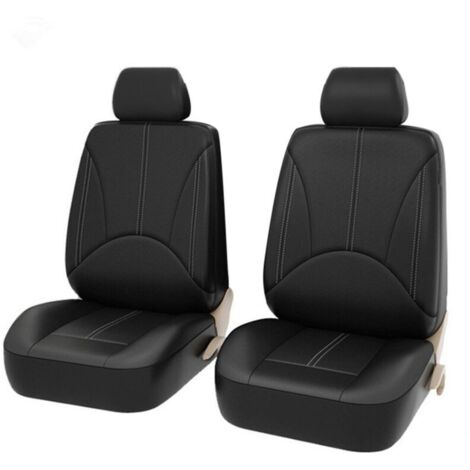Coprisedili per auto in 4 pezzi, coprisedili protettivi universali in pelle traspirante, accessori per interni per SUV