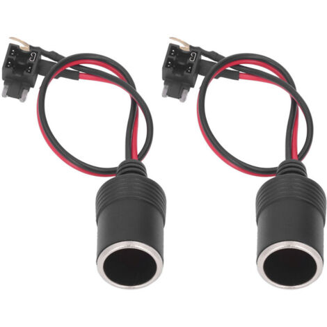 Coppia di adattatori per presa accendisigari femmina da 12-24 V CC per Mazda