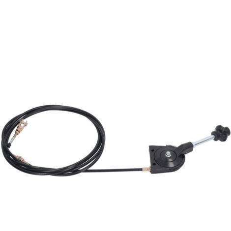Cavo dell'acceleratore manuale per escavatore, controllo motore, parti e accessori per macchinari pesanti, 3,5 metri (1/4)