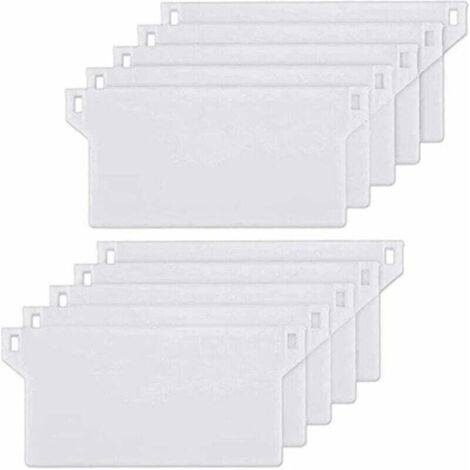 10 piastre di peso per tende californiane, piastre di peso per tende verticali, piastre di peso per lamelle verticali da 127 mm, ricambio bianco