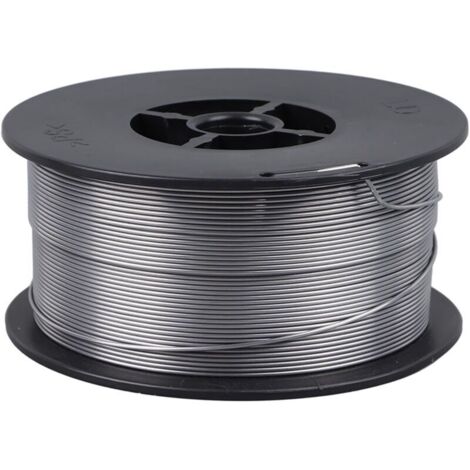 Filo per saldatura MIG, animato, 1,0 mm, bobina da 1 kg, per filo animato standard per saldatrici. Materiale senza necessità di alimentazione esterna di gas di protezione. (1/4)