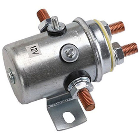 Relè per verricello impermeabile da 300 A, 12 V CC – Accessorio per ATV e veicoli fuoristrada – Bobina in ottone e alloggiamento in ABS ignifugo (1/4)