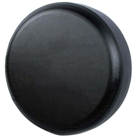 Schwarze 13-Zoll-Ersatzradabdeckung, Radabdeckung für Durchmesser (55–58 cm/22–23 Zoll), wasser- und staubdichter Fahrzeugschutz