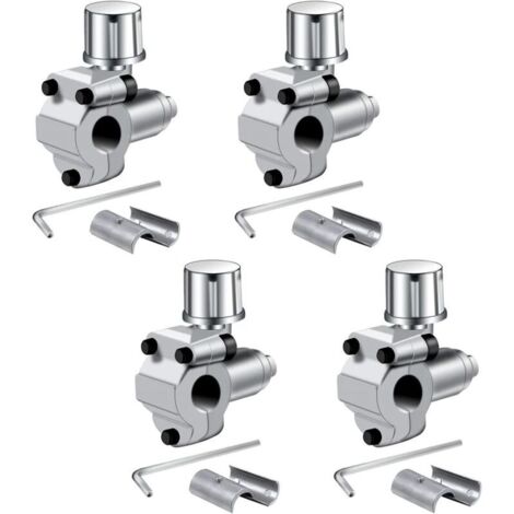 BPV-31 Anstechventile für Klimaanlagen und Kühlschränke – kompatibel mit 1/4", 5/16", 3/8"-Schläuchen, ersetzt BPV31, BPV31D, GPV14, GPV31, GPV38, GPV56, MPV31 / 4er-Pack (1/5)